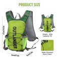 thumbnail image 4 of Breathable Hydration Backpack Nylon Reflective Water Bladder Backpack for Cycling, 4 of 8