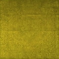 thumbnail image 1 of Ahgly Company Machine Washable Indoor Square Persian Yellow Bohemian Area Rugs, 8' Square, 1 of 4
