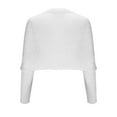 thumbnail image 6 of UAMVSH Off Shoulder Sweaters for Women Elegant Criss Cross Wrap Knitwear Tops Baggy Fall Long Sleeve Party Pullover Sweaters(Free Size,White), 6 of 6