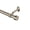 Polished Nickel, variant on Threadmade Serena Single Curtain Rod with Contemporary Cap Finial, Polished Nickel - 28"W x 48"L
