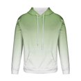 thumbnail image 3 of Men's Gradient Hoodie Pullover Long Sleeve Hooded Collar Drawstring Casual Sweatshirt Comfy Loose Fit Top, 3 of 5