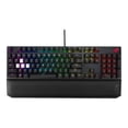 thumbnail image 2 of Clavier gaming mécanique filaire ASUS ROG Strix Scope Deluxe RGB avec switchs Cherry MX Red, 2 of 6