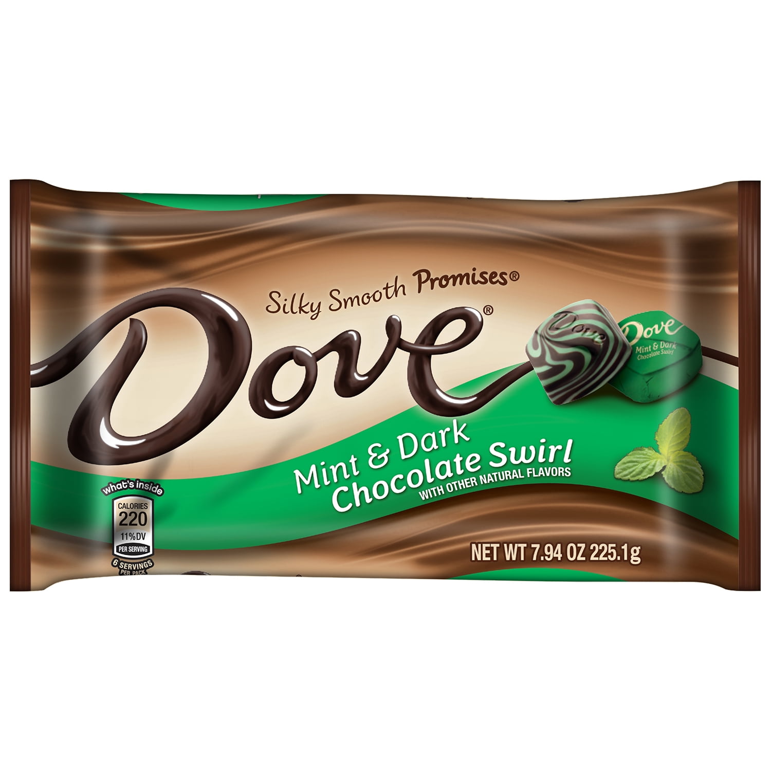 Dove Promises Mint and Dark Chocolate Swirl, 7.94 oz by MARS, INC.
