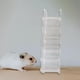 thumbnail image 1 of Juguete de escalada para hámster, puente de escalera acrílico, transparente, resistente, escaleras de paisajismo, decoración del hábitat para jerbos, L, 1 of 10