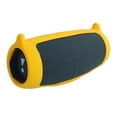 thumbnail image 4 of Yuarrent Funda de altavoz Funda de silicona Funda de almacenamiento inalámbrica a prueba de golpes Funda a prueba de polvo Reemplazo para Charge 5 Cubiertas para muebles de jardín Amarillo Yuarrent HA039476-01, 4 of 6