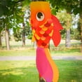 thumbnail image 6 of In the Breeze 5221 — 30-inch Hot Damsel Fish Windsock — Colorful Orange and Red Fishsock Hanging Garden Décor with Detailed Printed Graphics, 6 of 6