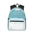 thumbnail image 2 of Goofa Bathtub with Soap Bubbles Print Casual Backpack for Women Men,Waterproof High School Bookbag,Lightweight Travel Daypack,Classic College Backpack,Laptob Backpack, 2 of 6