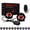 33 Lens-2PCS, variant on Dynamic Demon Eye Headlights, 3-Inch LED Devil Eye Kit with 6/33 Animated Modes and Remote Control, 12-36V Synchronized Accent Lights with Color Lenses for Cars