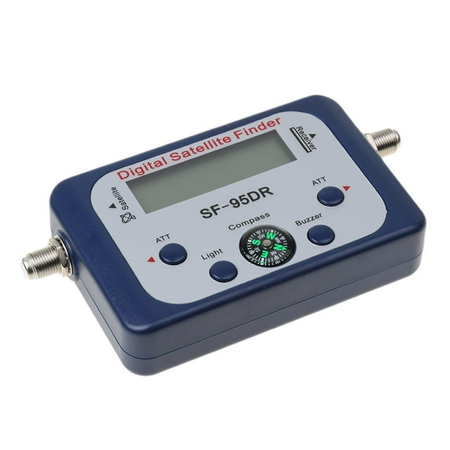 Puntero de Satélite Digital/Buscador de satélite de Medidor de señal con brújula Zumbador