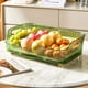 thumbnail image 5 of Escurridor de platos, escurridor de platos para encimera de cocina, escurridor de platos pequeño con escurridor y soporte para utensilios, escurridor de platos compacto fácil de usar, 5 of 7