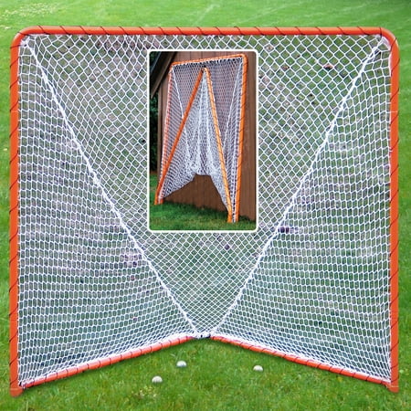 6' x 6' Official Regulation Steel Tube Folding Metal Lacrosse Goal