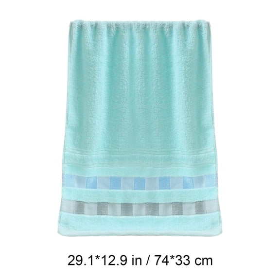 Leodye 1PCS Thickened Adult Bath Towel Super Absorbent Design Household Shower Drying Washcloth Accessory -29.13×12.99 in