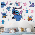 thumbnail image 4 of Stitch Wall Decals 3D Cartoon Wall Stickers Excellent Vinyl Wall Decor for Boys Room Living Room, 4 of 5