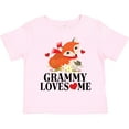 thumbnail image 3 of Inktastic Grammy Loves Me Woodland Fox Girls Toddler T-Shirt, 3 of 5