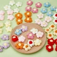 thumbnail image 5 of 55Pcs 11 Colors Crochet Flowers Handmade Crochet Puff Flower Applique Floral Knnited Flower Patches Sew Iron on Embellishments, 5 of 5
