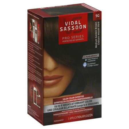 Ultra Vibrant Permanent Color - 5G Medium Golden Brown by Vidal Sassoon for Women - 1 Application