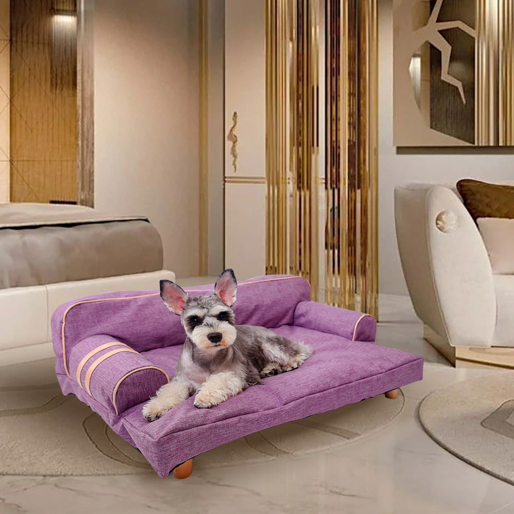 Wickman Pet Dog Sofa Bed with Soft Oxford Fabric Cover, Deluxe Chaise