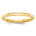 thumbnail image 4 of 14K Yellow Gold Polished 2mm Band Ring Size 5, 4 of 5