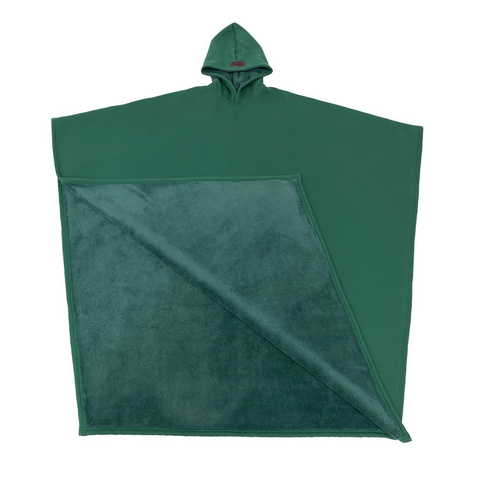 Oversized Weighted Blanket Cloak Hoodie for Adults, Unisex Loose Fit Wearable Blanket Poncho, Cozy Hooded Cloak for Men and Women