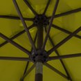 thumbnail image 5 of Westin Outdoor 9 Ft Patio Market Umbrella with Tilt & Crank, Lime Green, 5 of 9