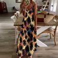 thumbnail image 3 of Animal Print Patterns Sleeveless Dress Woman Fashion Long Dresses Women's Summer Suit Dress Summer 2025 Women, 3 of 7