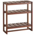 thumbnail image 1 of ORE International D4703-AN-ES 26 in. Ellie Espresso All Wood Multi-Purpose Subway Rack Shelving, 1 of 1