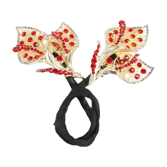 EARKITY Hair Curler, Style Elegant Lazy Curling Hair, Style Elegant Lazy Hair Curler, French Twist Hairstyle Bun Hair Accessories, Style Satin Rose Hair Claw