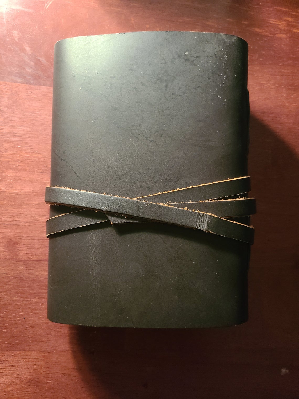 Status Co. Vintage Leather Journal for Men to write in - Blank Writing Notes Book Cover Diary and Personalized Leather Bound Journal Handmade Sketchbook