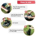 thumbnail image 5 of Pooper Scooper Large Swivel Bin & Rake for Large & Small Dogs Non-Breakable Dog Poop Scooper with 20 Waste Bags Easy to Clean Pet Waste Use on Grass, Dirt or Gravel - Pet Supplies, 5 of 8