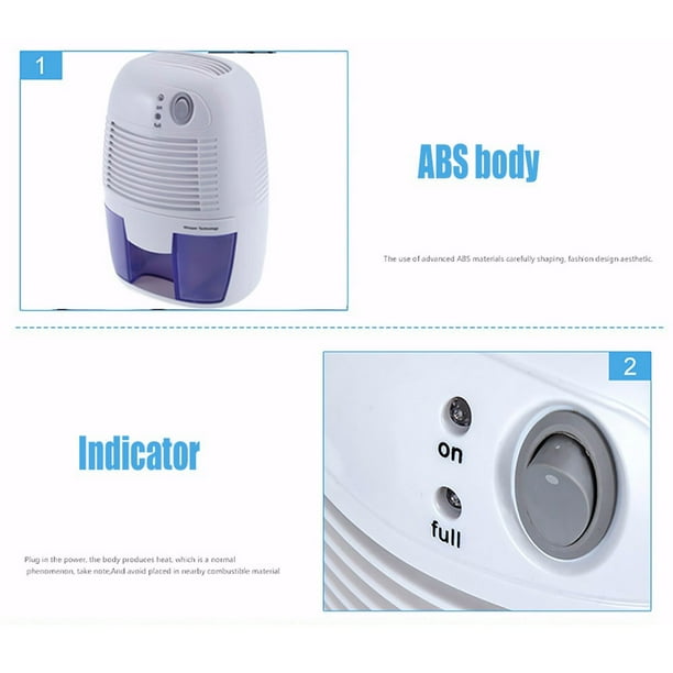 yingyy Mini Dehumidifier Home Portable 500ml moisture absorber