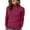 151#Wine, variant on Women's Classic-Fit Turtleneck Sweater Lightweight Long Sleeve, Basic Casual Fall Top Black XL
