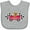 AC-Heather Grey, variant on Inktastic Race Car Racing Bear Animal Boys or Girls Baby Bib