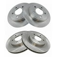 thumbnail image 2 of TRQ Front & Rear Brake Rotors Set Fits Select 1999-2004 Chrysler 300M 1998-2004 Concorde 1999-2001 LHS Dodge Intrepid, 2 of 6