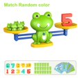 thumbnail image 1 of Frog Balance Math Game Toys,Counting Game Gift Toys,Mathematics Developmental Toy,Numbers Learning Mathematical Teaching Tool,Weighning Scale Educational Counting Toys, 1 of 8
