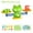 Green, variant on Homeschool Kindergarten Frog Scale Cards Balance Board Game, Cool Math Game, Preschoolers Frog Balance Counting Toys for Boys & Girls Educational Number Toy Fun Childrens Gift Learning Age 3