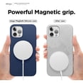 thumbnail image 2 of elago Magnetic Silicone Case for iPhone 12 and iPhone 12 Pro 6.1 inch - Built-in Magnets, Compatible with All MagSafe Accessories (Navy Blue), 2 of 8