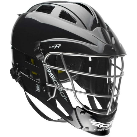 cascade youth cs-r lacrosse helmet w/ silver mask (Best Lacrosse Helmet 2019)