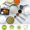 thumbnail image 5 of Aovky Measuring Cups and Spoons Set of 10, 5 Stainless Steel Cups and 5 Spoons for Kitchen Cooking Baking, 5 of 7