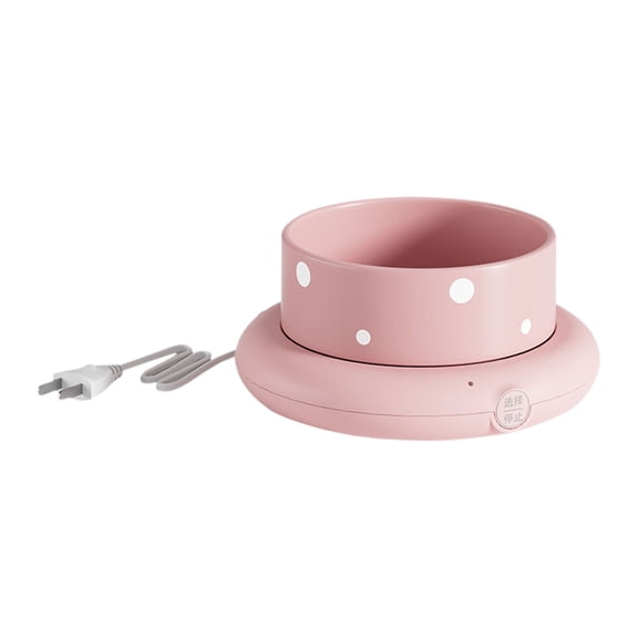 Dienrx Pet Heating Bowl & Water Dispenser - Constant Temperature Warming Mat for Cats & Small Dogs in Winter - Small Size