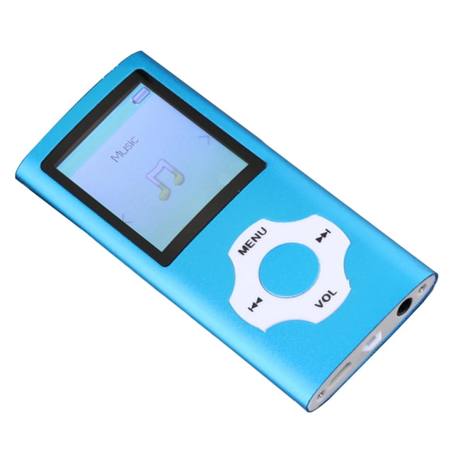 Mini reproductor de MP3 LCD digital de larga duración de la batería para Azul Sunnimix reproductor de música inalámbrico
