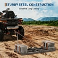 thumbnail image 7 of Drag Harrow Driveway Grader, Heavy Duty Tow Behind Lawn Rake with 6 Ft Chain, 2 Adjustable Bars, Driveway Drag for Gravel, Sand, Lawn, Soil, Hay, ATV, UTV, 7 of 7