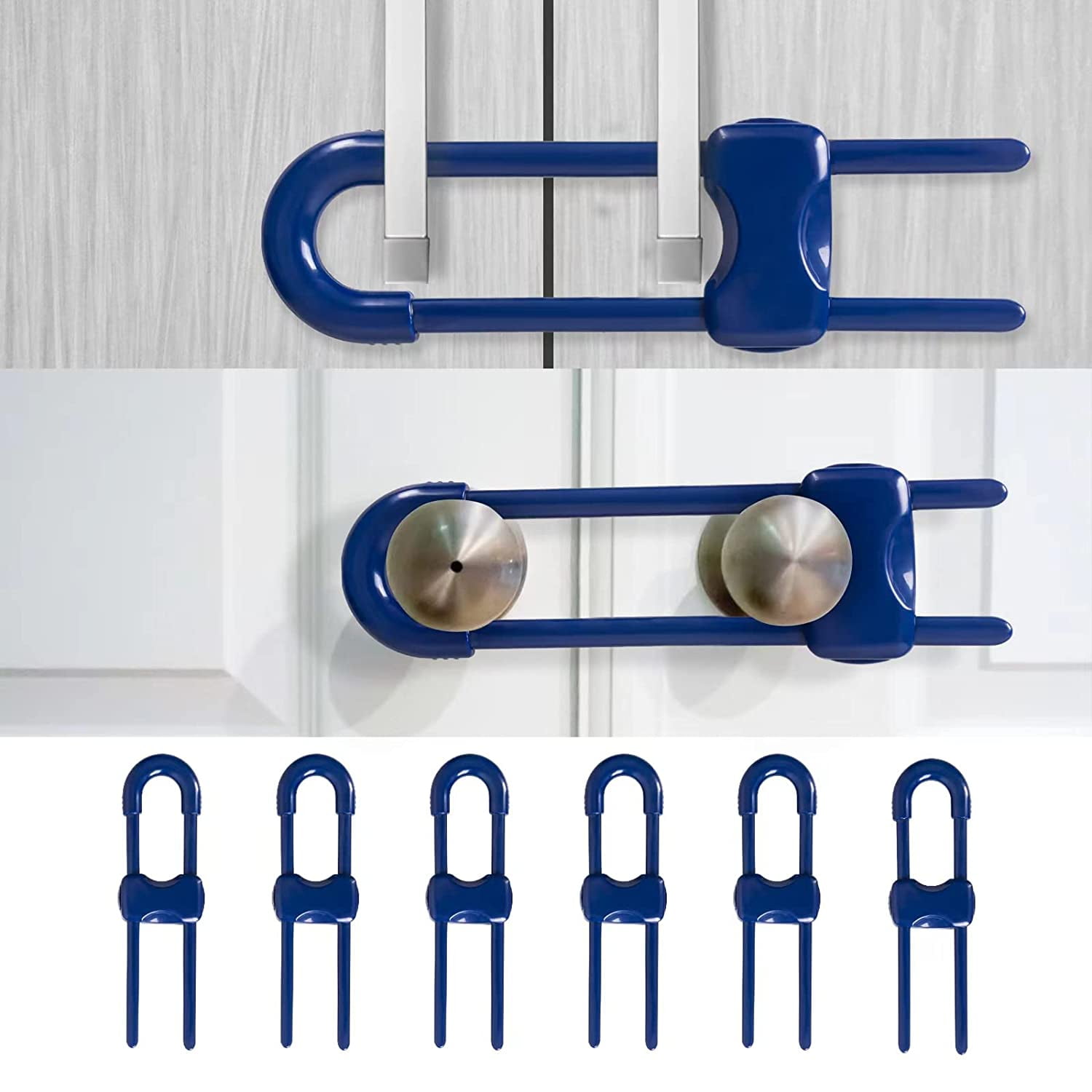 Sliding Locks. UShaped Child Safety Locks. Multifunctional