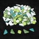 thumbnail image 3 of Azulejos de mosaico surtidos de 200 g para manualidades decorativas y de cristal. Verde, 3 of 8