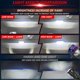 thumbnail image 3 of 3 Inch Headlight Laser Lens High+Low Beam Bi LED Fog Lights Projector Universal H4 H7 9005 9006 Fog Lamp 6000K White, 3 of 5