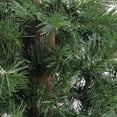 thumbnail image 2 of Northlight 3' Unlit Artificial Christmas Tree Slim Traditional Mixed Green Woodland Alpine, 2 of 2