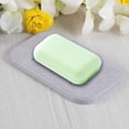 thumbnail image 6 of YUYUETIME Diatomite Soap Tray Grey for Kitchen 2Pcs 5*3.1in, 6 of 8