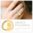 thumbnail image 5 of Decorative Ring Watch Exquisite Watch Ring Wear-resistant Ring Clock People Decor, 5 of 5