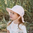 thumbnail image 2 of JAN & JUL Baby Sun-Hat Girl Adjustable for Growth with Strap (S: 0-6 months, Prairie Flowers), 2 of 5