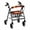 Christmas Tree, variant on COEQINE Sunflower Cow Print 2 Piece Designer Fashion Accessories Universal Rollator Walker Seat and Backrest Covers Easy to Install Walker Seat Covers for Seniors