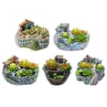 thumbnail image 1 of Resin Succulent Flower Pot Simulation Creative Personality Hanging Garden Flower Pot Home Decor, 1 of 9
